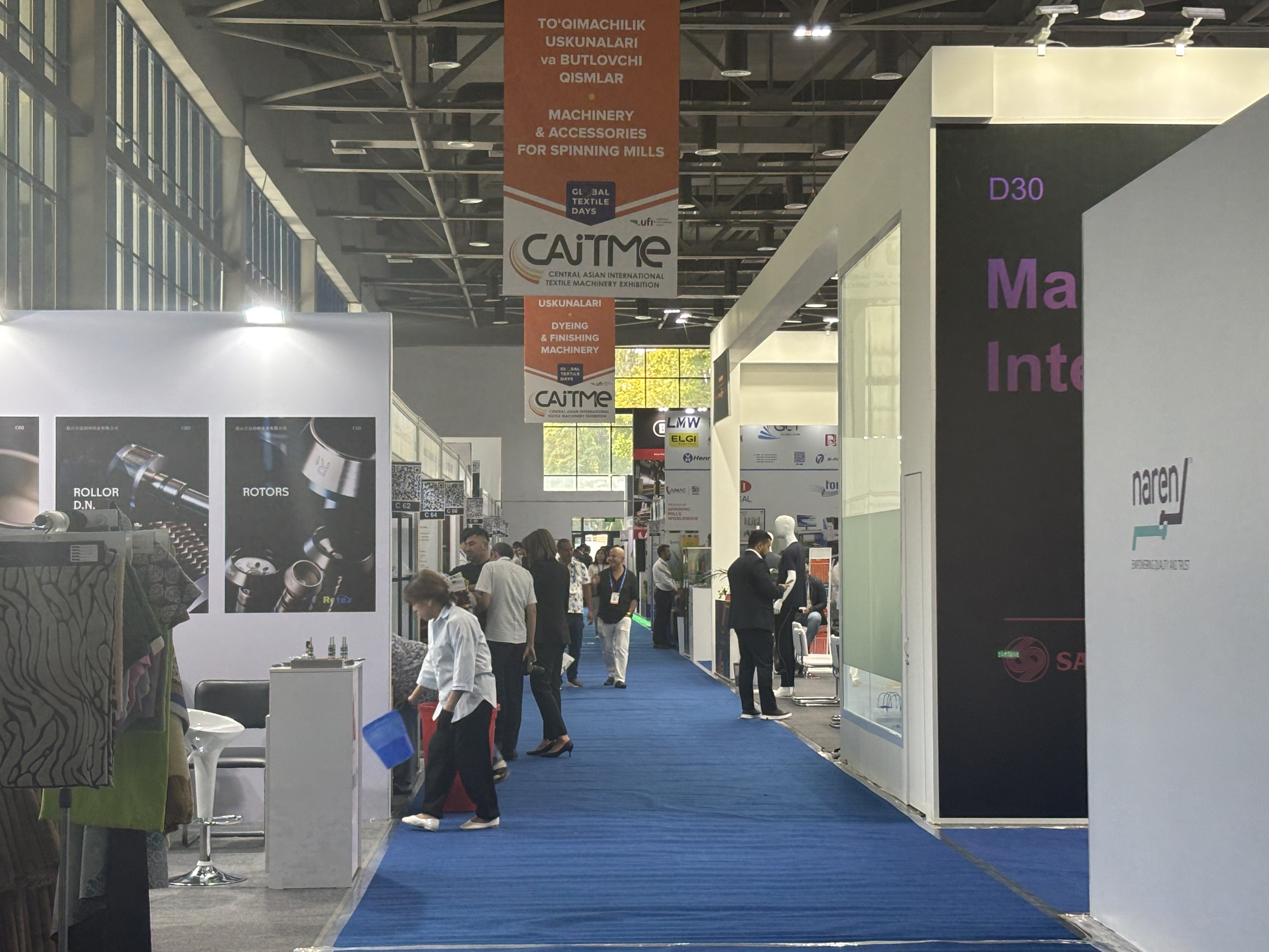 Цзясин Шэнбанговаловал продемонстрировал инновационный стандарт производства расплава на выставке CAITME 2025 в Ташкенте